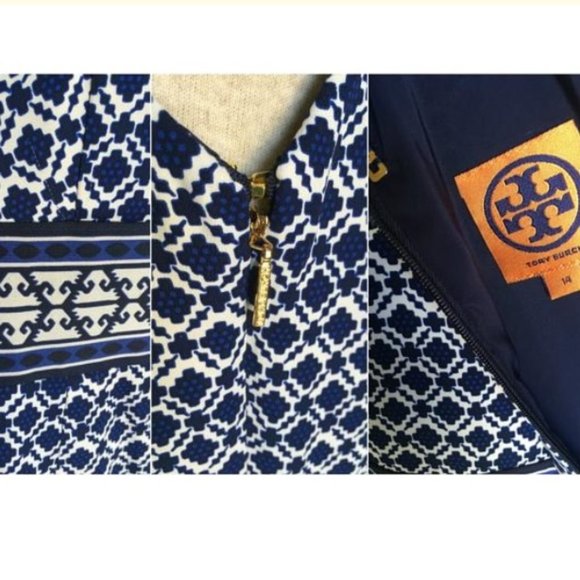 Tory Burch Piera Print Dress - Picture 4 of 4